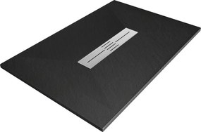 Mexen Toro rechthoekige SMC douchebak 110 x 80 cm, zwart - 43708011