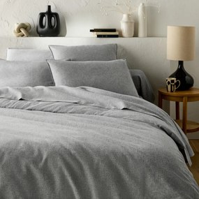 Dekbedovertrek, katoenen chambray flanel, Clara