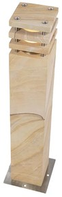 Moderne staande buitenlamp zandsteen 70 cm - Grumpy