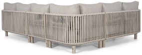 Hoek loungeset 6 personen Rope Zand/Beige  Lifestyle Garden Furniture Solento