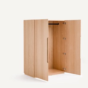 Kastelement voor modulaire garderobekast, eiken fineer, EVORIA