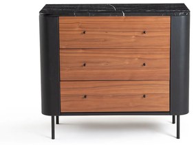 Commode marmer en leer, Cisare