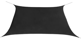 vidaXL Zonnescherm vierkant 3,6x3,6 m oxford stof antracietkleurig