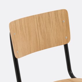 Set van 2 stapelbare schoolstoelen Hiba