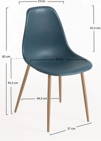 Set 4 Mykle Stoelen