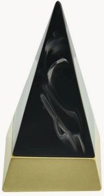 Sieradenhouder Pyramid Dark Marble & Gold