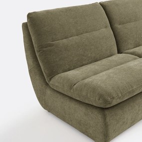 ERABLE 2-zits bank van reliëffluweel