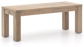 Picknickbank ROUGH  | Teakhout | 2 personen | Tuinbank Old Teak Greywash | 120cm | Kees Smit Tuinmeubelen