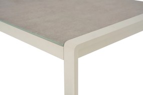 Stoel en Bank Loungeset 4 personen Aluminium Zand/Beige  Domani Furniture Leaf