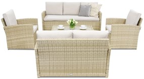 Monaco Coffee 7 Garden Point tuinmeubelen beige