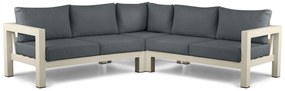 Hoek loungeset 5 personen Aluminium Taupe Lifestyle Garden Furniture Luca