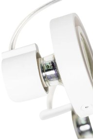 Moderne plafondspot wit 2-lichts GU10 50mm - Master