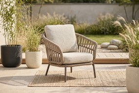 Tuinstoel Rope Zand/Beige Coco Viento