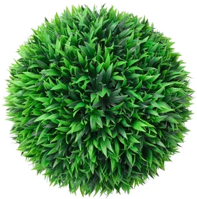 vidaXL Kunstbuxusbollen 2 st 47 cm