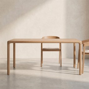 Zuiver Storm Eettafel Eiken Modern Design 220x90 Cm - 220 X 90cm.