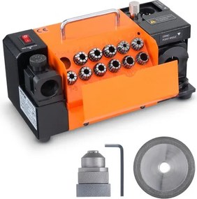 VEVOR MR-13A Boorbit Slijper 120W Boor Slijper 4500 RPM Slijpstation Stalen Boorbit Slijper 95-135° Verstelbare Punthoek 11 Spantangen Geschikt voor Boordiameter φ3-13 mm