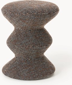 Ronde poef Zig Zag