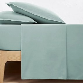 Effen plat laken in perkalkatoen Scenario