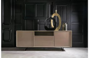 Goossens Basic Dressoir Vienna, 2 deuren 2 laden met 1 open vak