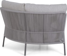 Hoek loungeset 5 personen Rope Grijs  4 Seasons Outdoor Florence/Riah