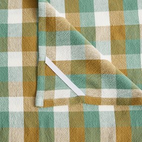 Set van 3 geweven-geverfde katoenen theedoeken, Sidone
