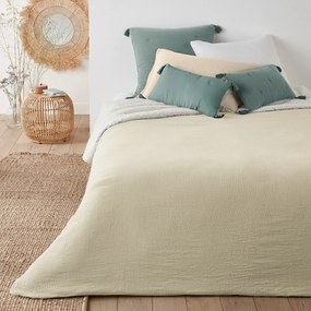 Effen beddensprei in tetra/sherpa Kumla