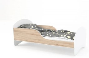 Peuter Licht eiken Eenpersoonsbed Cosmo - Voor kinderen Kinderen Peuter Junior 5056231767859 Children's Beds Home, 160x80, Nee, Geen Children's Beds H