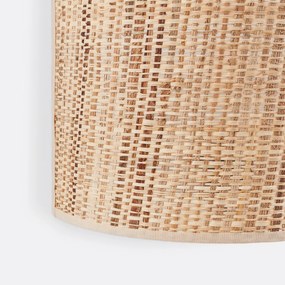 Wandlamp in raffia, Lisoa