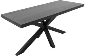 Goossens Eettafel Blade, Strak blad 180 x 90 cm 6 cm dik