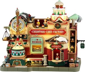 Lemax - 'Christmas Cake Factory' - Verlichte Sights &amp; Sounds met animatie - Inclusief adapter