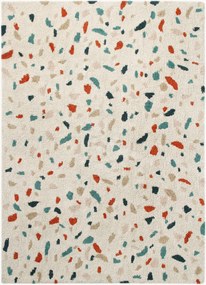 Wasbaar handgeweven kindervloerkleed Terrazzo