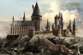 XXL poster Harry Potter - Hogwarts, (120 x 80 cm)