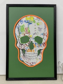 Neon Art Skeleton