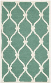 Handgetuft laagpolig wollen vloerkleed Hugo