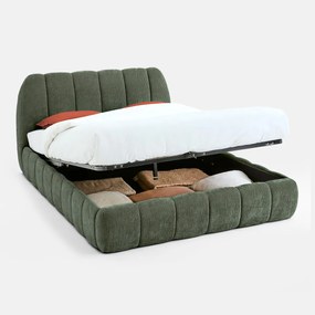 Opbergbed met lattenbodem, Nuria