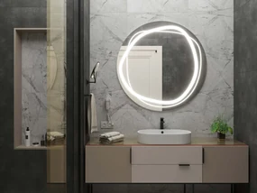 Ronde badkamerspiegel met LED verlichting C9 premium