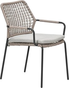 Garden Impressions Natas tuinstoel stapelbaar - natural sand