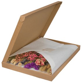 Droogbloemen in Letterbox - 35cm