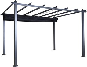 The Outsider Pergola Eva - Zwart - Aluminium - 295x295cm - The Outsider