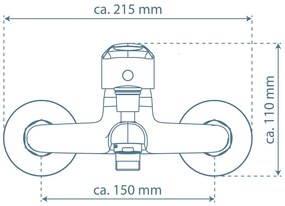 Schutte Sirani wastafelkraan chroom