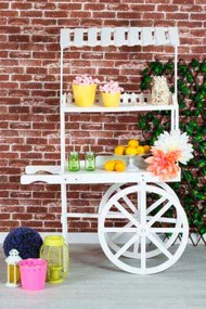 Kersenhout verouderd Candy Bar Trolley