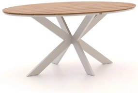 Tuin eettafel Bellagio  | Ovaal  | Tuintafel Polywood | 180x103cm | 6 personen | Kees Smit Tuinmeubelen