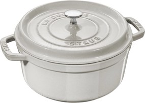 Staub La Cocotte Cocotte 26 cm / 5,25 l, Rond, White truffle - La Cocotte - Staub