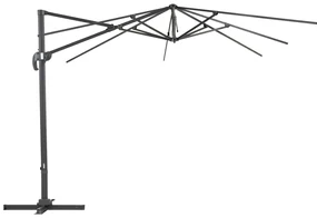 Garden Point Siena 3x3m antraciet tuinparasol frame