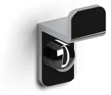 Clou Fold enkele haak chroom CL/09.04063.29