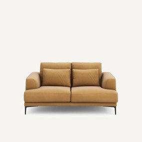 2-zits bank in linnen fluweel, Marsile