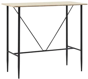 vidaXL 5-delige Barset kunstleer wit
