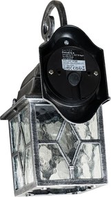 Romantische buiten wandlantaarn antiek zilver - London