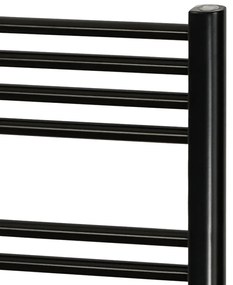 Haceka Gobi design radiator 69x59cm zwart, 6 punts