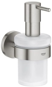 GROHE Essentials Zeepdispenser - 160ml - met houder - wandmontage - supersteel 40448dc1